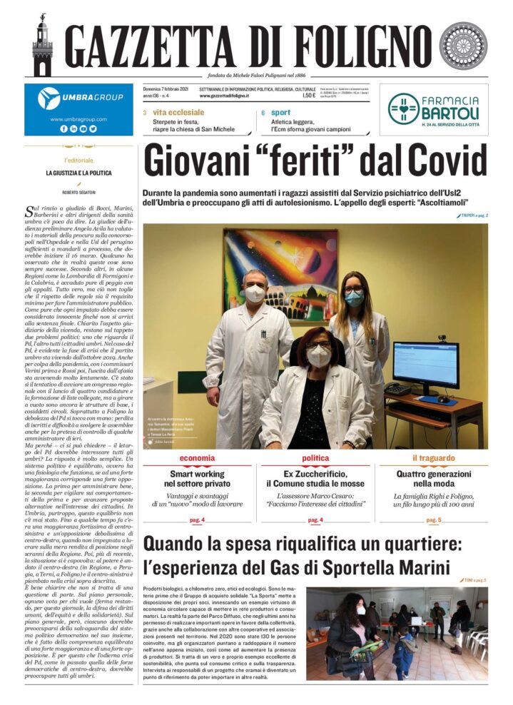 Gazzetta di Foligno n. 4 7 Febbraio 2021 1