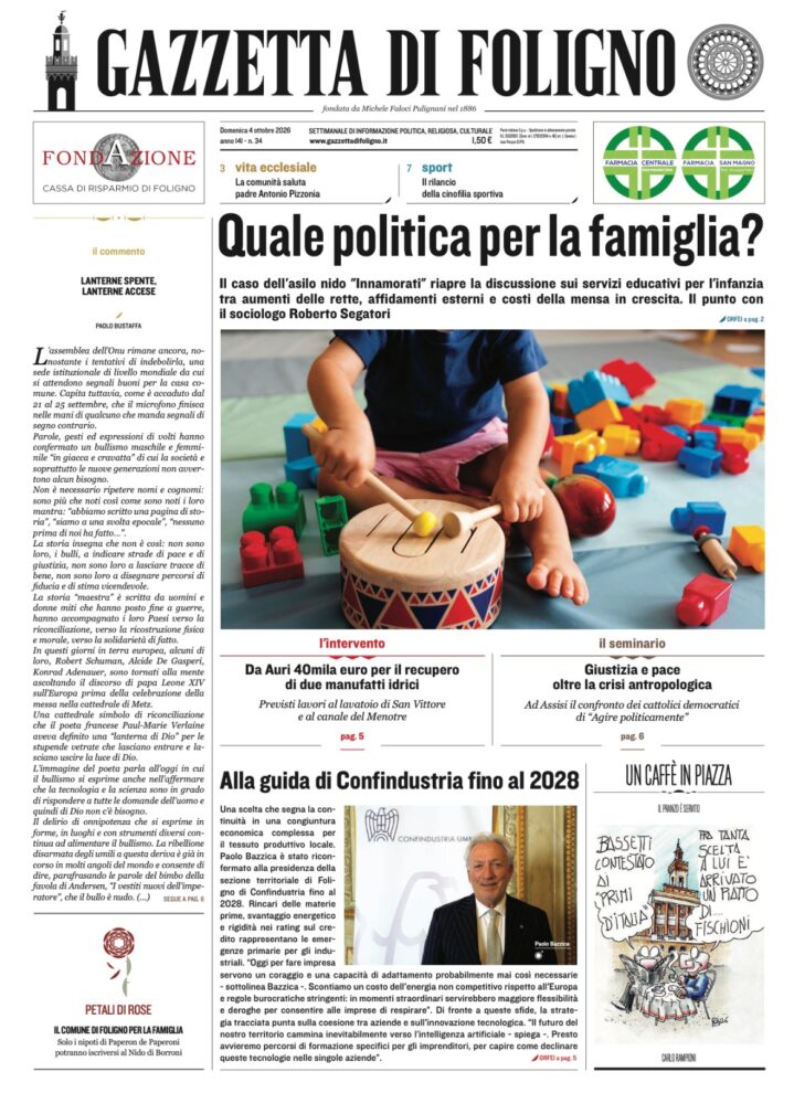 Gazzetta di Foligno n. 34 4 ottobre 2026